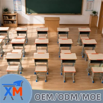 School Classroom Desk and Chair Set